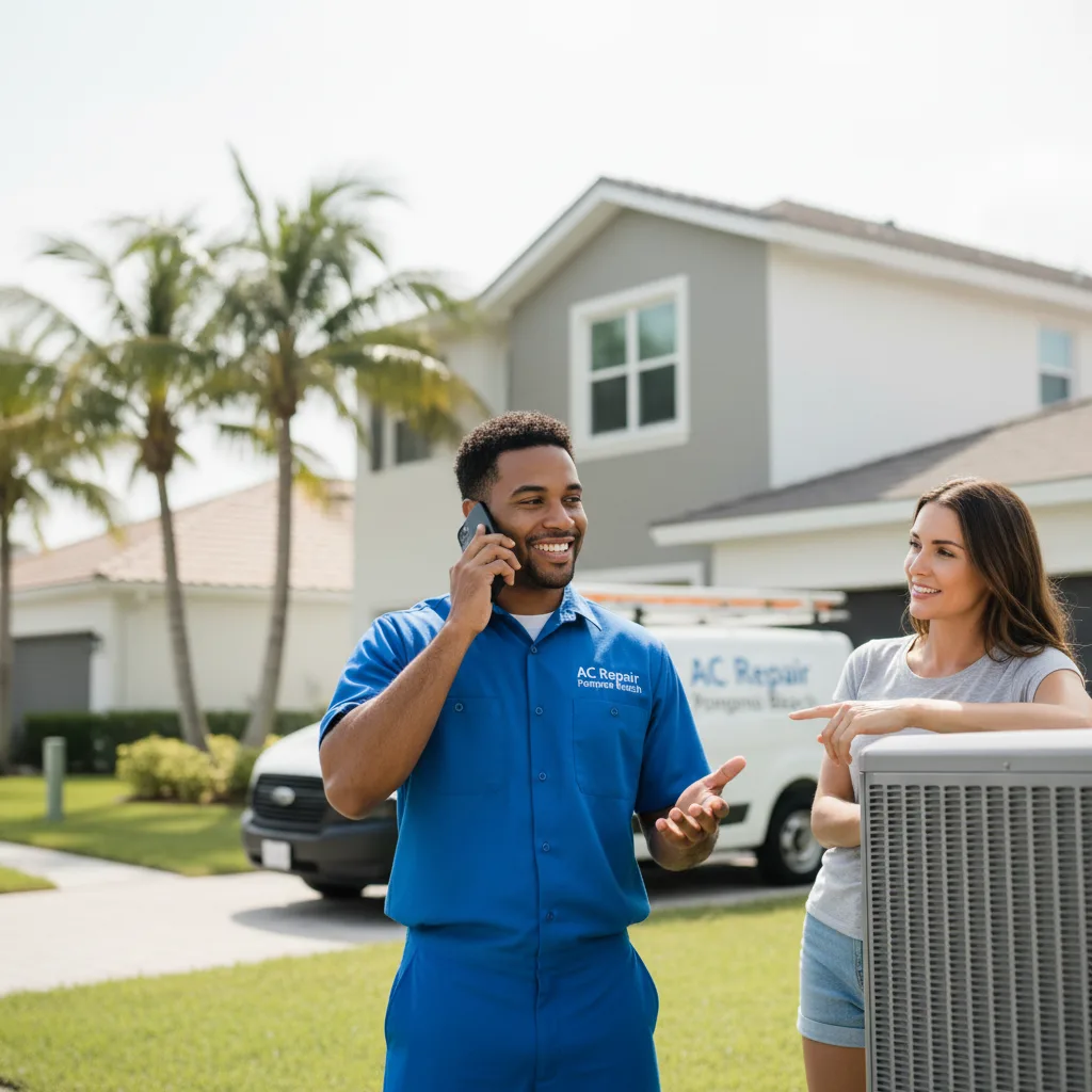 AC Repair Pompano Beach customer support in Shaftsbury